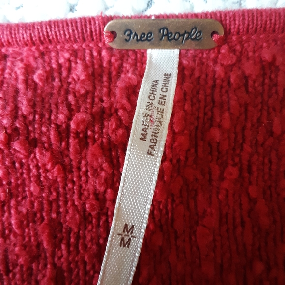 Free People Found My Friend Sweater Sz Medium - Picture 6 of 7